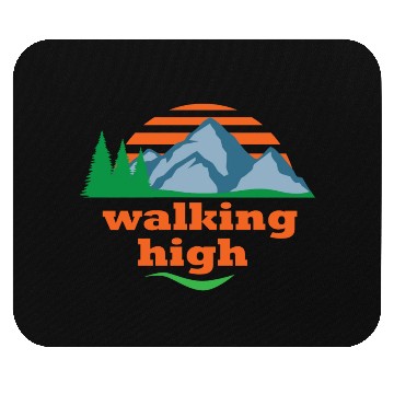 Discover Walking High Mouse Pads