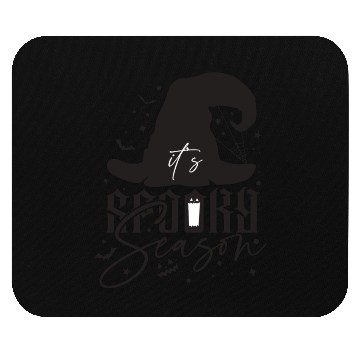 Discover It s Spooky Season Black Mouse Pads