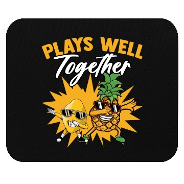 Discover Pineapple And Lemon Plays Well Together A Sweet Mouse Pads