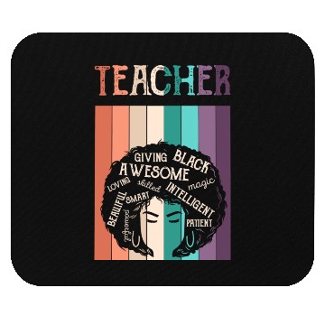 Discover Teacher Black History Month Melanin Mouse Pads