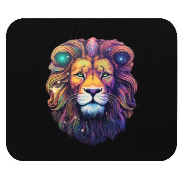 Discover Lion Celestial - Celestial Serenity Mouse Pads