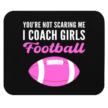 Discover I Coach Girls Assistant Referee Gift Mouse Pads