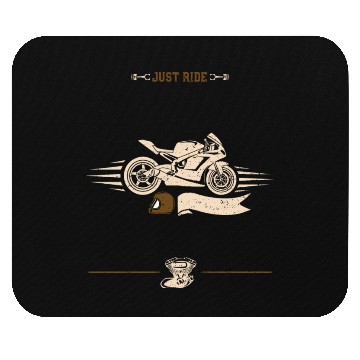 Discover Just Ride - Motorcycle Mouse Pads