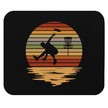 Discover Disc Golf Color Night Mouse Pads