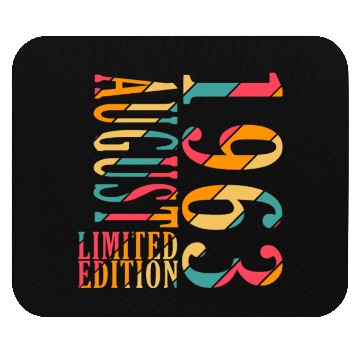 Discover august 1963 Anniversary august 1963 august Mouse Pads