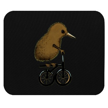 Discover Kiwi Bird On Cycle Mouse Pads