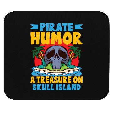 Discover Funny Horror Pirate Pirate Ship Pirate Captain Mouse Pads