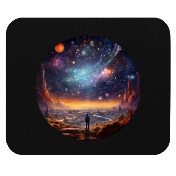 Discover Galactic Splendor: Embrace the Marvels of Cosmos Mouse Pads
