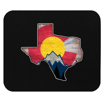 Discover Texarado - Texas Colorado Mouse Pads
