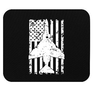 Discover F 4 Phantom II Fighter Jet Patriotic Mouse Pads