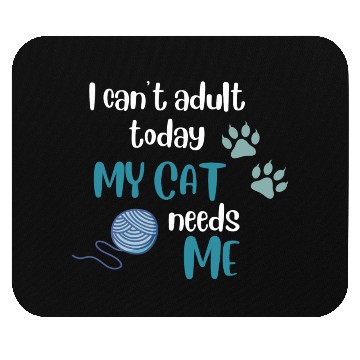 Discover Cat Meme Funny Mouse Pads