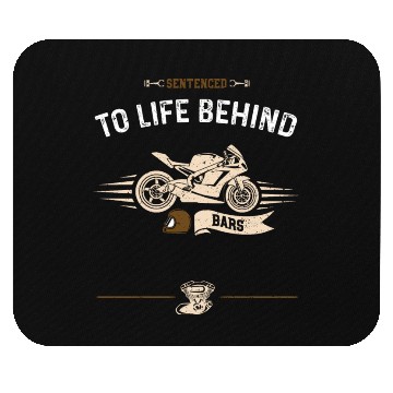 Discover Sentenced To Life Behind Bars Mouse Pads