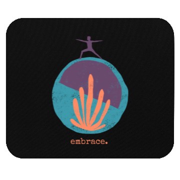 Discover Embrace Yoga Mouse Pads
