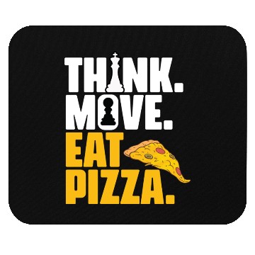 Discover Funny Board Game Grandmaster For A Pizza Lover Mouse Pads