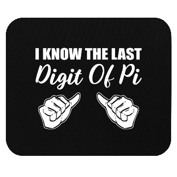 Discover Last Digit PI Math Teacher Gift Mouse Pads