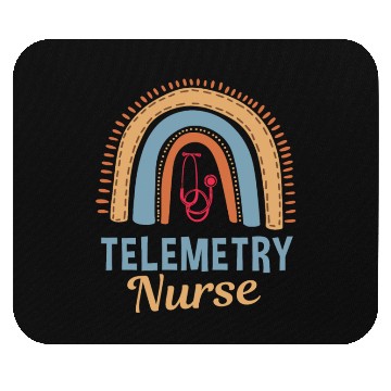 Discover Telemetry Nurse Boho Rainbow Apparel Mouse Pads