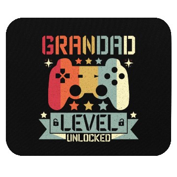 Discover GRANDAD LEVEL UNLOCKED Mouse Pads