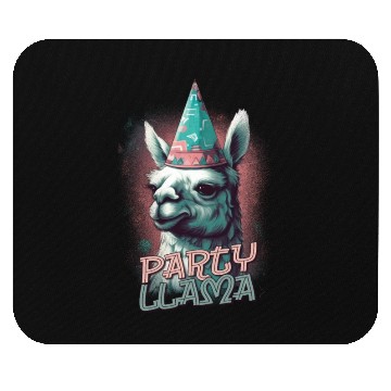 Discover Llama Animals Lover Birthday Party Funny Design Mouse Pads