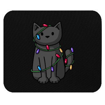 Discover Wrapped Up In Lights Mouse Pads