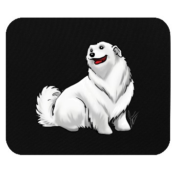 Discover Dog Great Pyrenees White Mouse Pads