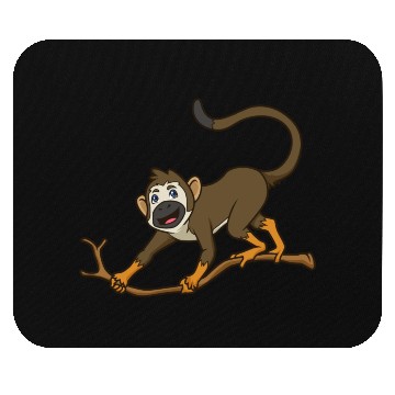 Discover Kawaii Squirrel Monkey Mouse Pads