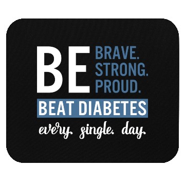 Discover Beat Diabetes Mouse Pads