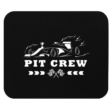 Discover Pit Crew Car Racing Gift Mouse Pads