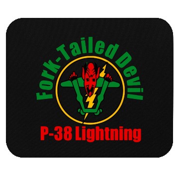 Discover Fork Tailed Devil P 38 Lighting Mouse Pads