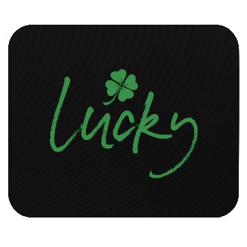 Discover Lucky St Patrick'S Day Irish Shamrock 4 Leaf Mouse Pads