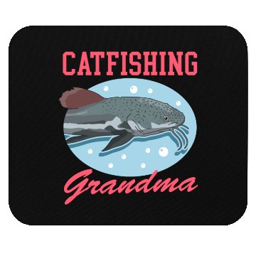 Discover Catfishing Grandma Fish Catfish Fishing Mouse Pads