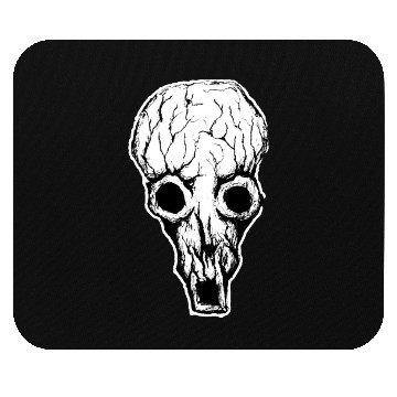 Discover Dazzled Weirdo - Cutout Black - Drawing Style Mouse Pads