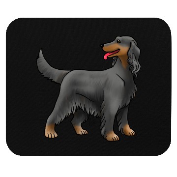 Discover Dog Irish Setter Black And Tan Mouse Pads