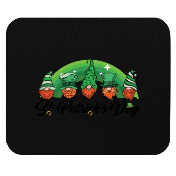 Discover Saint Patrick s Day Horseshoe Clover Shamrock Mouse Pads