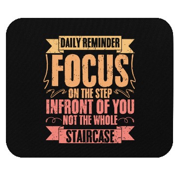 Discover Daily Reminder Vintage Retro Affirmation A Mouse Pads