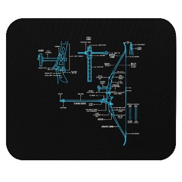 Discover Anatomy Bow And Arrow Definition Of Archery Mouse Pads