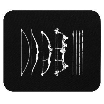 Discover Different Bow For Bow Hunters Arrows Archery Mouse Pads
