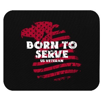 Discover American Veteran | US Veteran | Military Veteran Mouse Pads