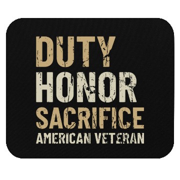 Discover American Veteran | US Veteran | Military Veteran Mouse Pads