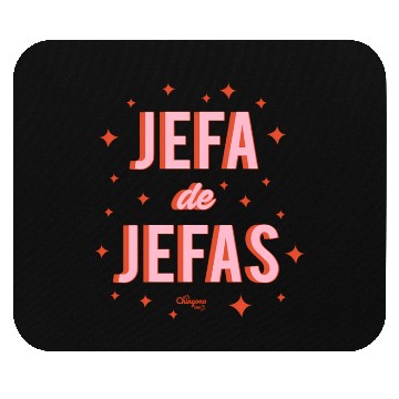 Discover Chingona Inc Jefa De Jefas Blue Small Mouse Pads