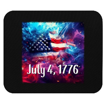 Discover July 4th, 1776 Mouse Pads