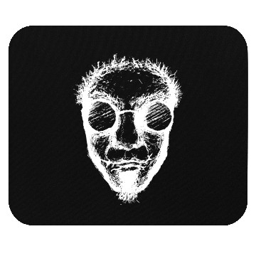 Discover Apocalyptical Bastard - Transparent white Mouse Pads