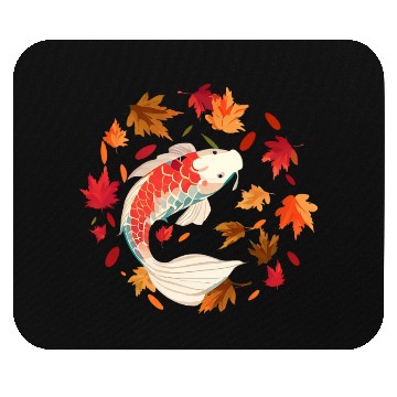 Discover Autumn in the Japanese Garden Mouse Pads