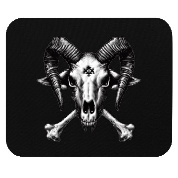 Discover Cursed Capricorn Mouse Pads