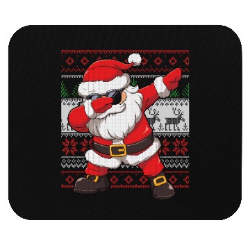 Discover Dabbing Santa Funn Ugly Mouse Pads