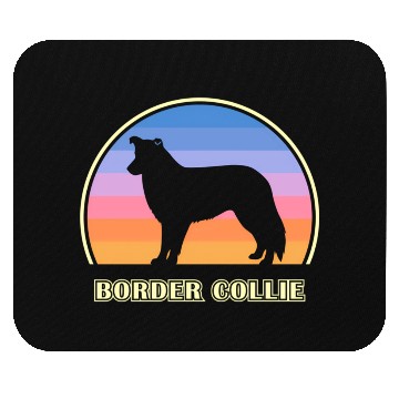 Discover Border Collie Sunset Dog Mouse Pads