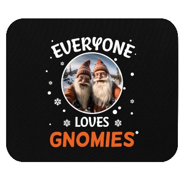 Discover Everyone Loves Gnomes Gnome Santa Claus Mouse Pads