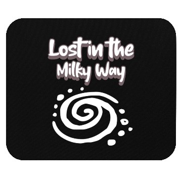 Discover Lost in the Milky Way - astronomy Mouse Pads