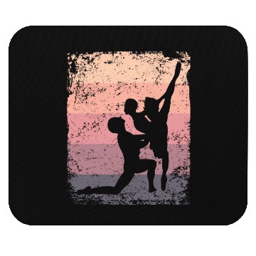 Discover Ballet Dance Couple Vintage Ballerina Mouse Pads