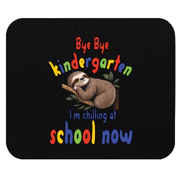 Discover School kid, first grade, chill at school Mouse Pads