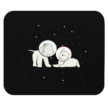Discover Space corgis classic Mouse Pads